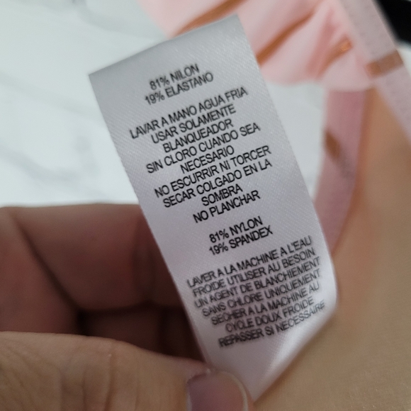 BETSEY JOHNSON | ruffle stripe swim bikini top - Picture 6 of 8